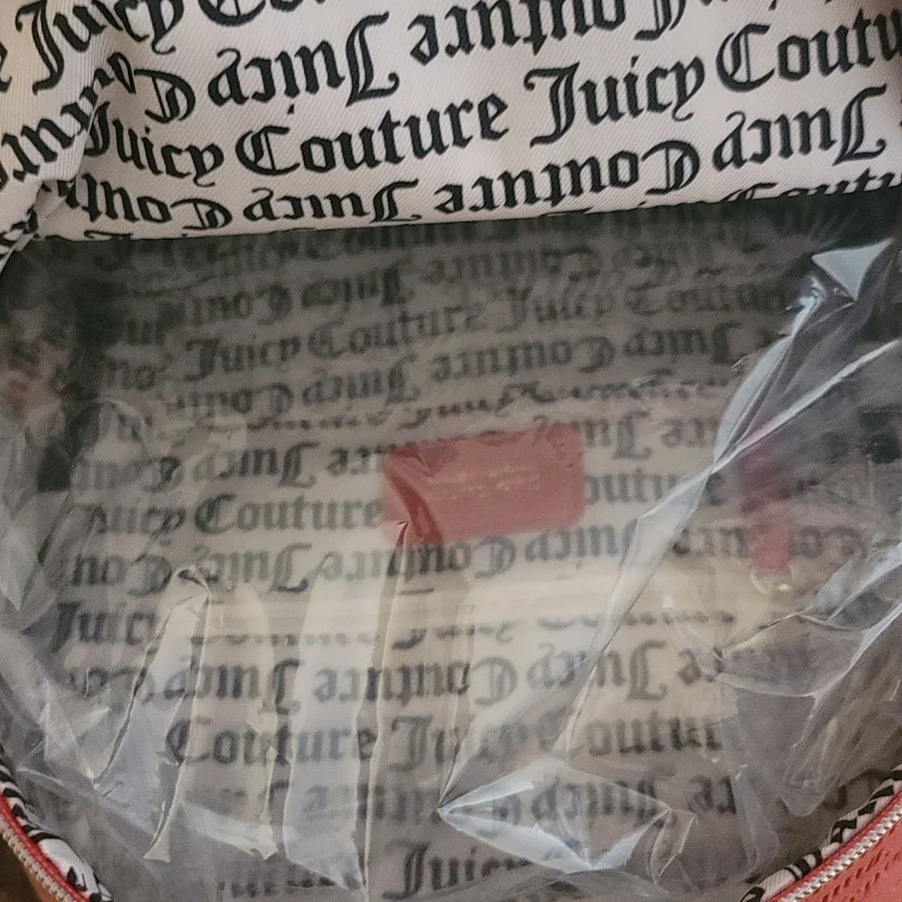 Juicy couture lipstick red deboss backpack - Picture 7 of 10